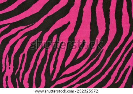 Pink and black tiger pattern. Magenta animal print as background.