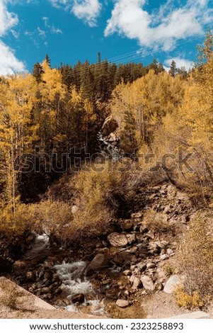 Vibrant Fall Foliage and Historic Charm: Georgetown, Colorado