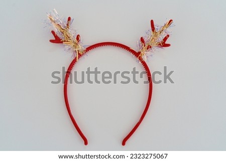 Christmas headband with decorative Christmas trees
