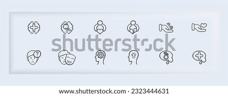Medical Assistance Icon. Healthcare, medical care, emergency services, doctor, nurse, hospital, first aid, medical symbol. Neomorphism style. Vector line icon