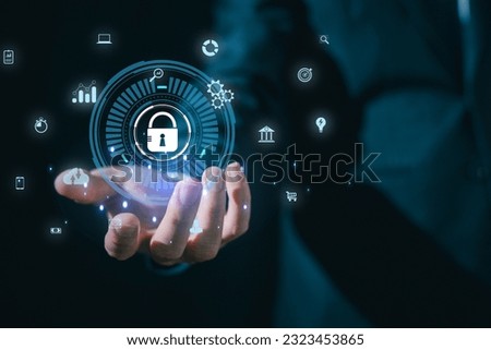 the fusion of art and technology in my captivating collection. Discover the power of digital security systems, biometric fingerprint scanning, and high-tech cyber protection.Safeguard your online data Royalty-Free Stock Photo #2323453865