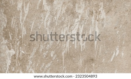 Abstract grunge on the brown concrete wall surface. 