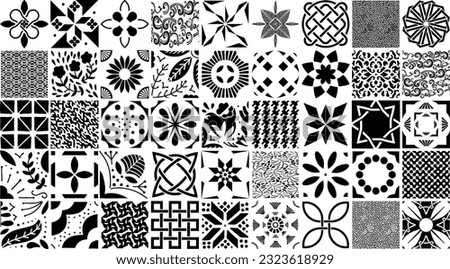 Seamless Pattern Design Collection and Vector Illustration