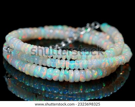 Natural Ethiopian Fire Opal Beads 