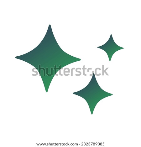Stars Gradient Art Vector Design