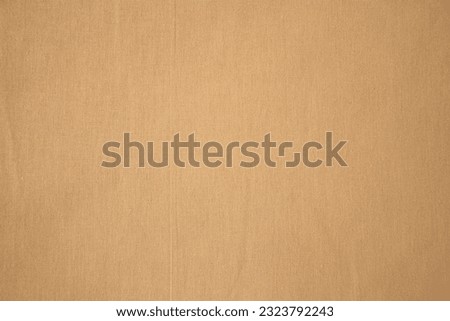 Natural cotton fabric in cream color. Background.