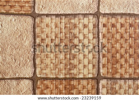 Wooden pattern can be used for background.
