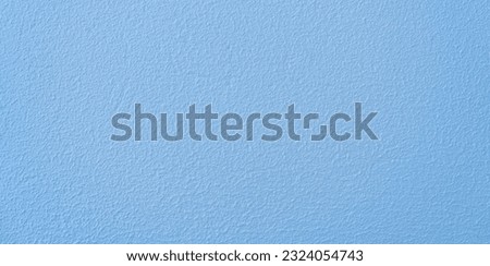 Empty Blue paint Wall texture Background, Prepared old cement wall room with blue watercolor interior house well free space for text presentation or Banner Backdrop 