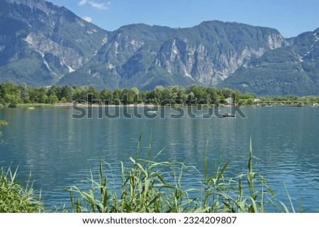 Lido of levico terme and lake