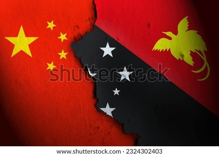 Relations between china and Papua New Guinea. China vs Papua New Guinea.