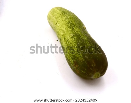 Cucumber on white background stock images