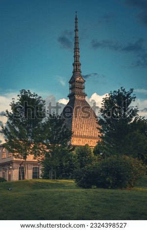 Streets of Italian City Torino Royalty-Free Stock Photo #2324398527