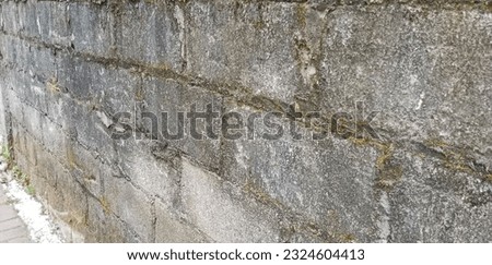 The texture of the brick wall against the background of bricks, taken at close range