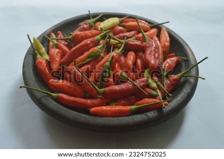 A portrait of cayenne pepper which has a very spicy taste