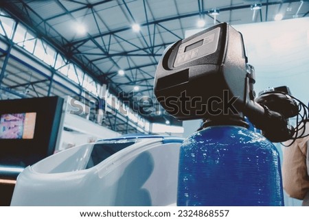 System for purification and deep softening of water Royalty-Free Stock Photo #2324868557