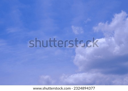 this is a picture of the blue sky