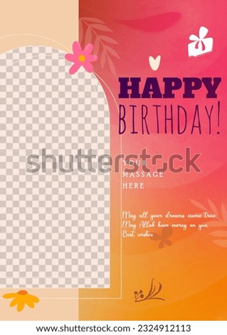 birthday poster design svg, template. birthday card, card design 