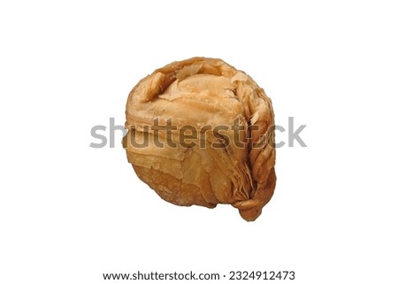 Thai snack Pun Sib, Small fried puff,isolated on white background with clipping path
 Royalty-Free Stock Photo #2324912473