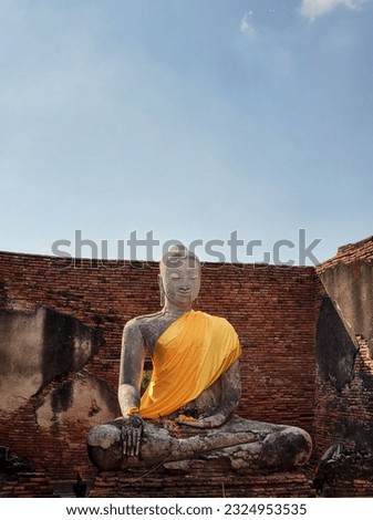 Worachettharam Temple World Heritage Site in Ayutthaya 