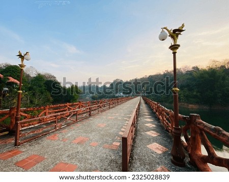 A beautiful bridge built by people
