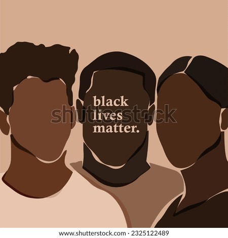 Motivational poster against racism and discrimination, Stop, Fight racism, Black lives matter, Say no to racism, vector illustration, t-shirt vector design, Anti racism, creative illustration Royalty-Free Stock Photo #2325122489