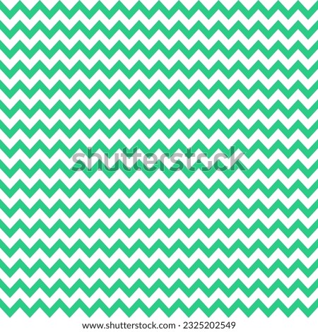 White and green Chevrons seamless pattern background retro vintage design