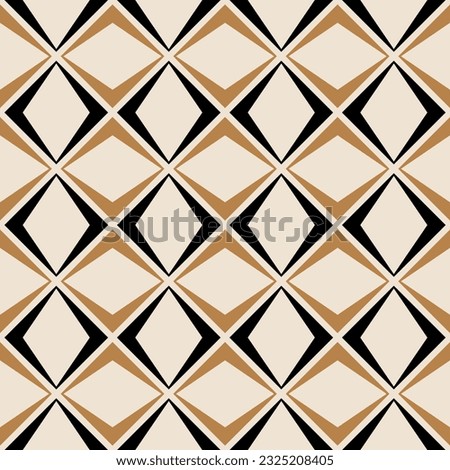 Seamless abstract geometric pattern. Vector Illustration Royalty-Free Stock Photo #2325208405