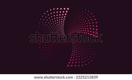 Abstract spiral four Color wavy background.