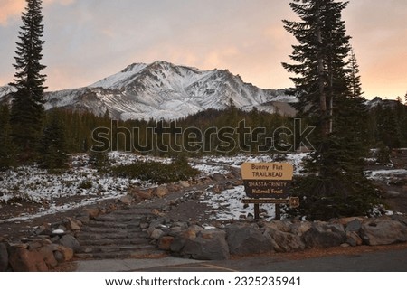 Bunny Flat Trailhead, Mount Shasta, Shasta-Trinity National Forest