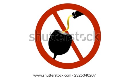 National abstinence day, No drinking day, No alcohol symbol, No alcohol icon, Warning sign, No alcohol sign.