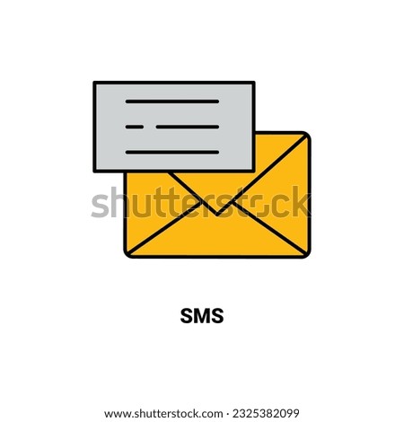 Message Line Icon with Editable Stroke. Suitable for Web Page, Mobile App, UI, UX and GUI design. stock illustration.