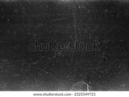 Dusty scratched and scanned old film texture Royalty-Free Stock Photo #2325549721