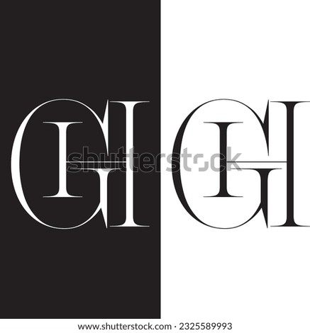 GH letter logo is the better any business logo