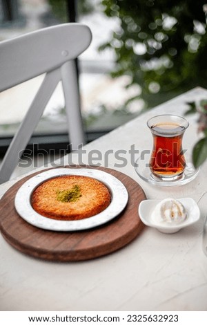 Dessert photos. Food photography for restaurant and cafe menu. Desserts pictures, turkish delights and cakes food.