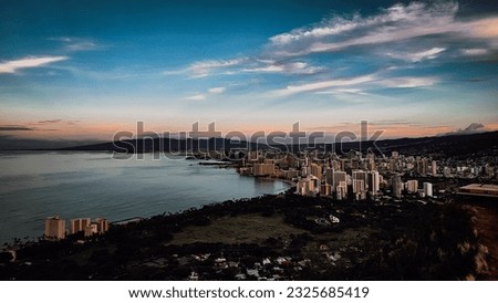 Photo of landscape and skylines