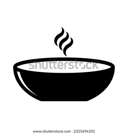 Bowl  icon free kitchen untensils vector design illustration