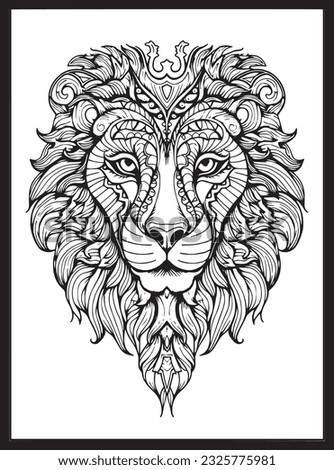 
Animals Mandala Adult Coloring Pages