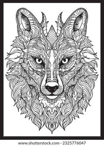 
Animals Mandala Adult Coloring Pages