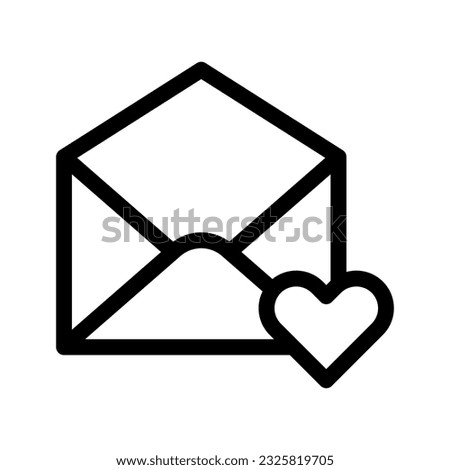 Envelope Icon Vector Symbol Design Illustration