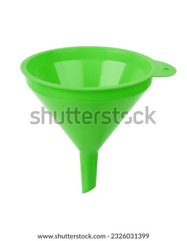 Funnel isolated on a white background Royalty-Free Stock Photo #2326031399