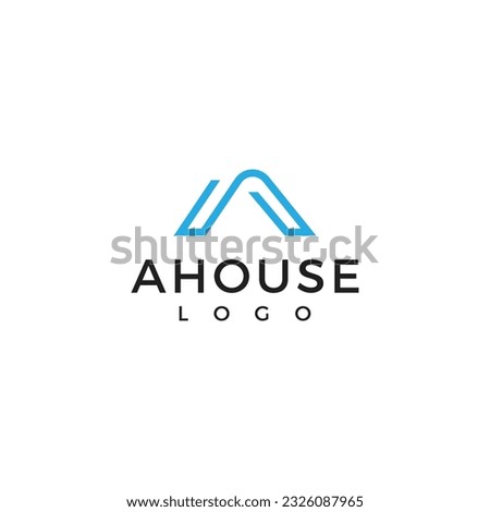 A logo mark real state logo template.