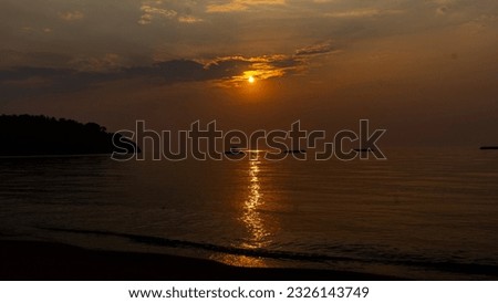 The beauty of Sunset in Kigoma region