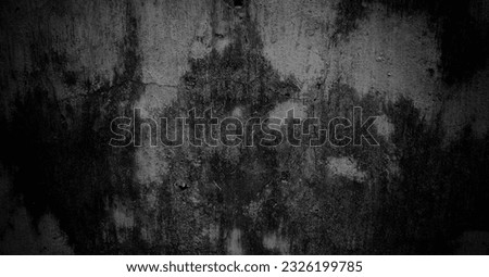 Black dark wall texture background Royalty-Free Stock Photo #2326199785