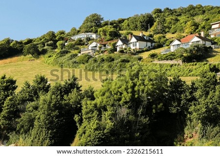 Beautiful houses located in Exmoor National Park