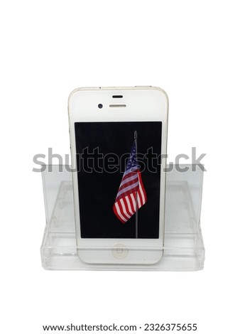 american flag in smartphone wallpaper