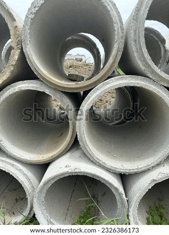 Image of stacked building materials