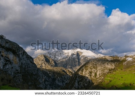 Cantabria, mountains, picos de europa, trip, snow, travel, calm, winter, landscape, nord spain