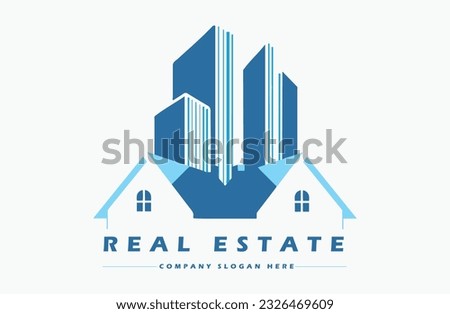 Real estate logo design. Creative real estate logo design. Real estate logo. Real estate creative idea.