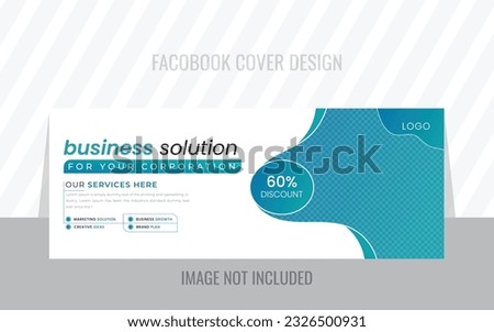Business Facebook Cover Design Template