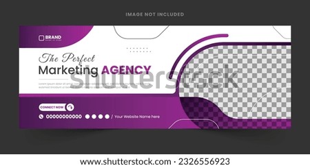 Corporate business social media design Facebook cover template web banner template, abstract corporate business digital agency for social media Facebook cover banner template, marketing or advertising